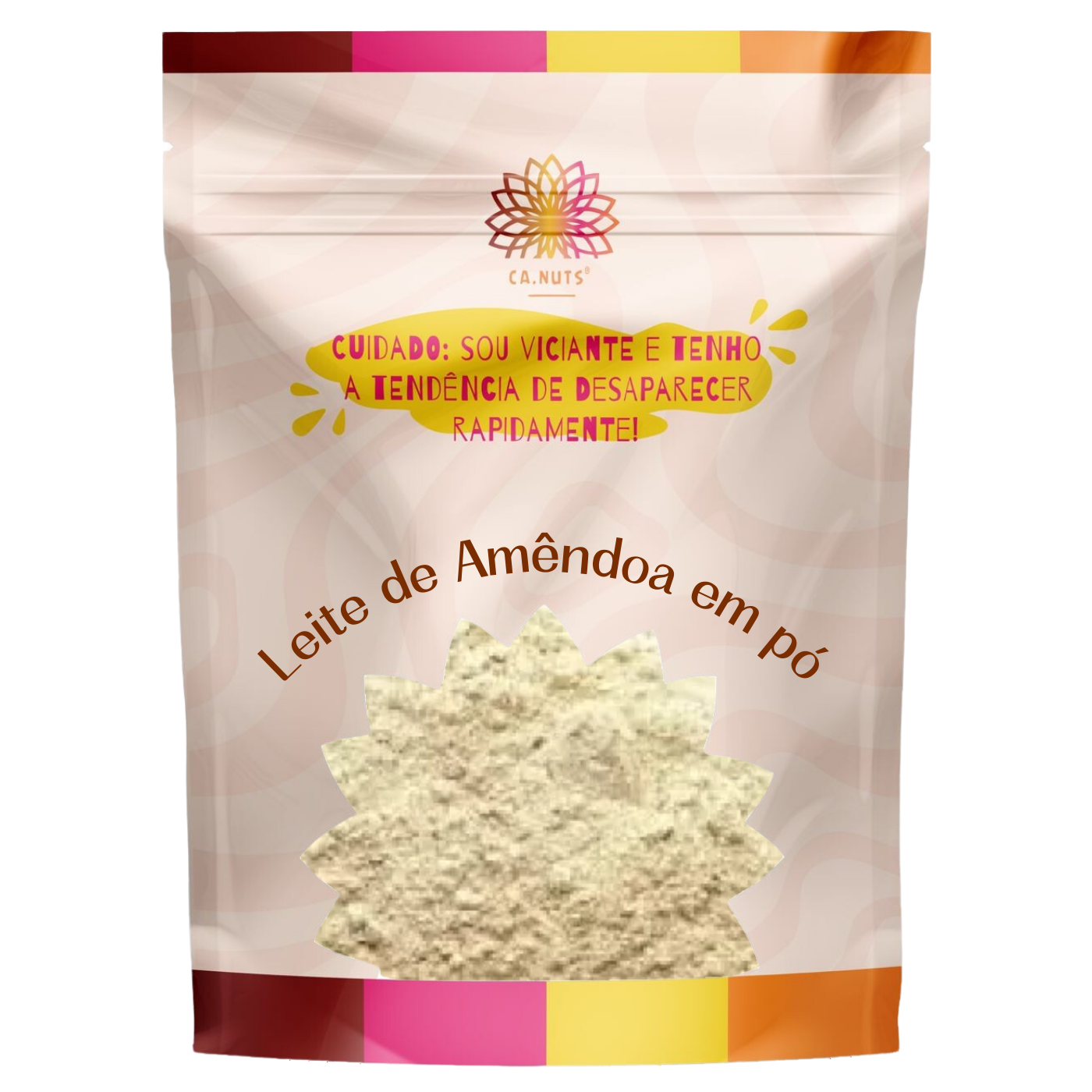 Leite de Amêndoas em Pó Ca.Nuts Linha Premium