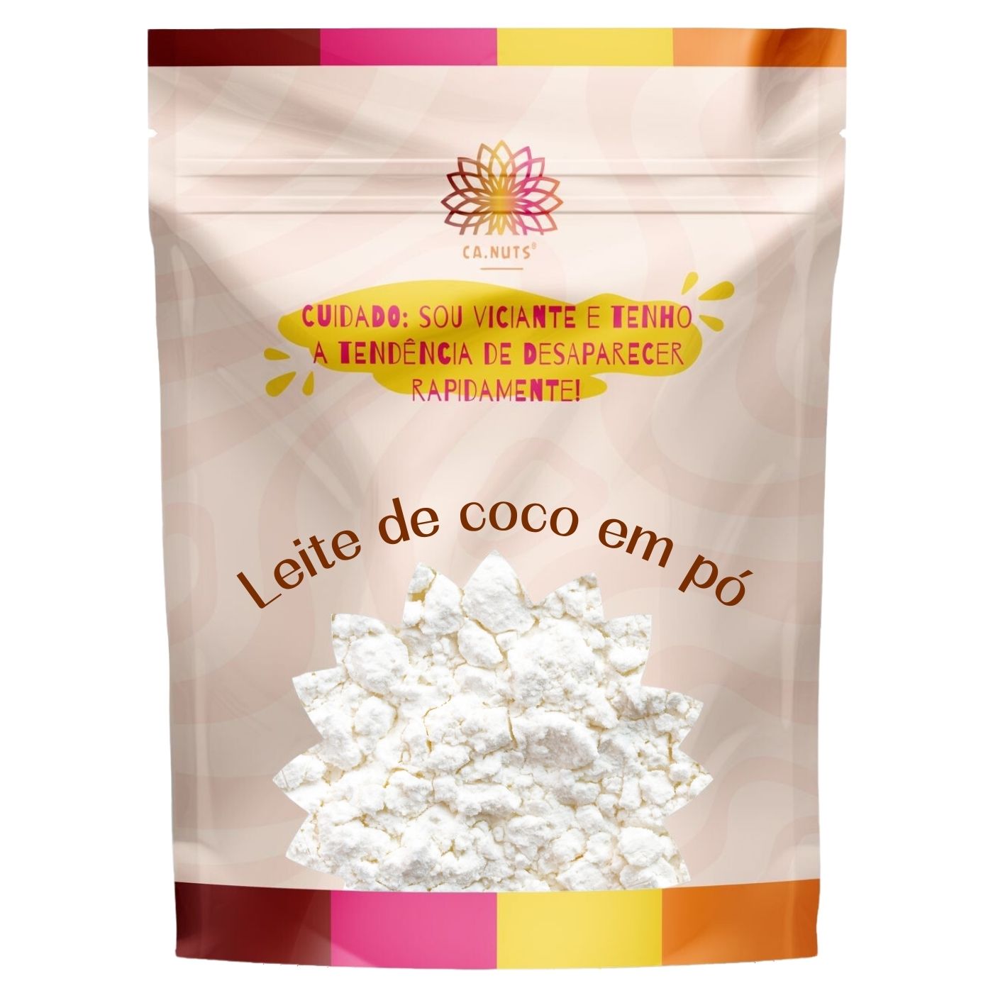 Leite de Coco em Pó Vegano Sem Lactose Ca.Nuts