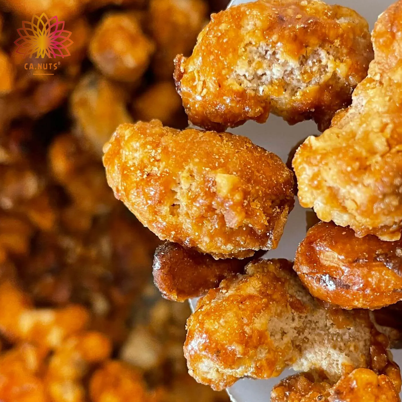 Castanha de Caju Caramelizada com Gergelim Premium Ca.Nuts