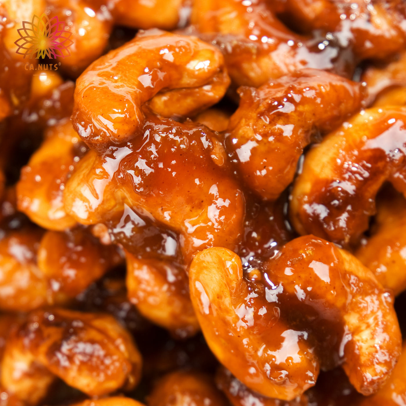 Castanha de Caju Caramelizada com Gergelim Premium Ca.Nuts