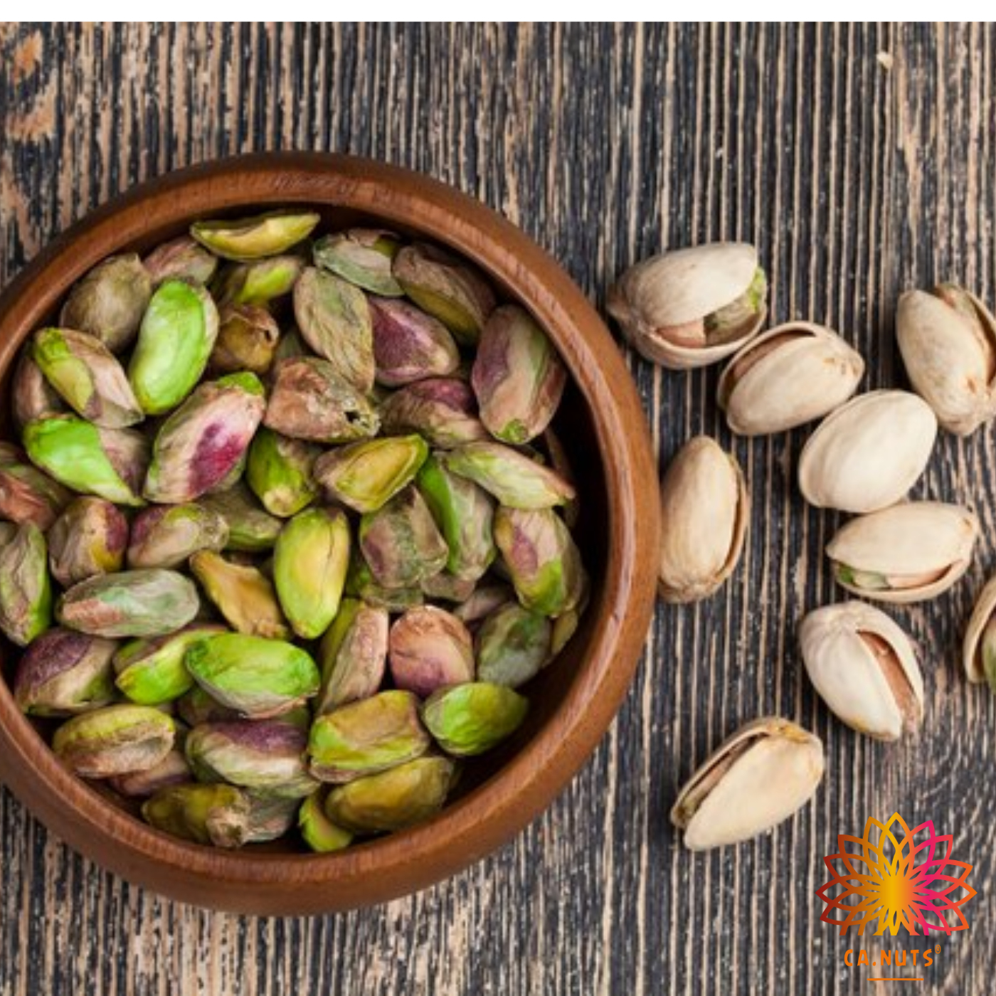 Pistache torrado e salgado sem casca | Linha premium Ca.Nuts - Ca.Nuts