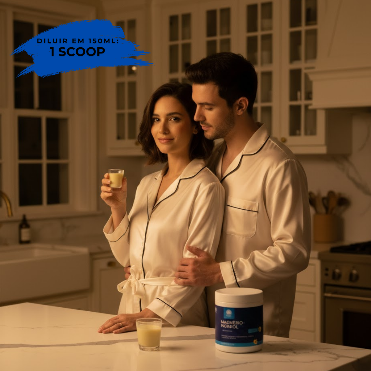 Magnésio e Inositol 300g Ca.nuts Sabor Maracujá | Magnésio, Inositol, Triptofano, Melatonina, Taurina e Glicina