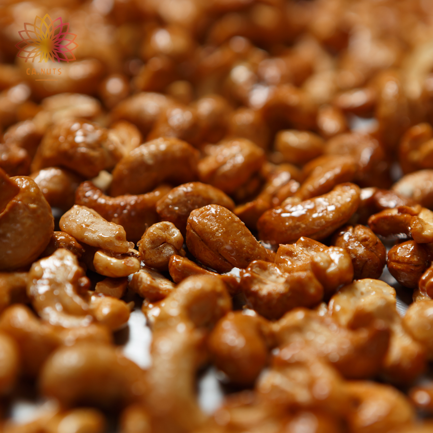 Castanha de Caju Caramelizada com Gergelim Premium Ca.Nuts