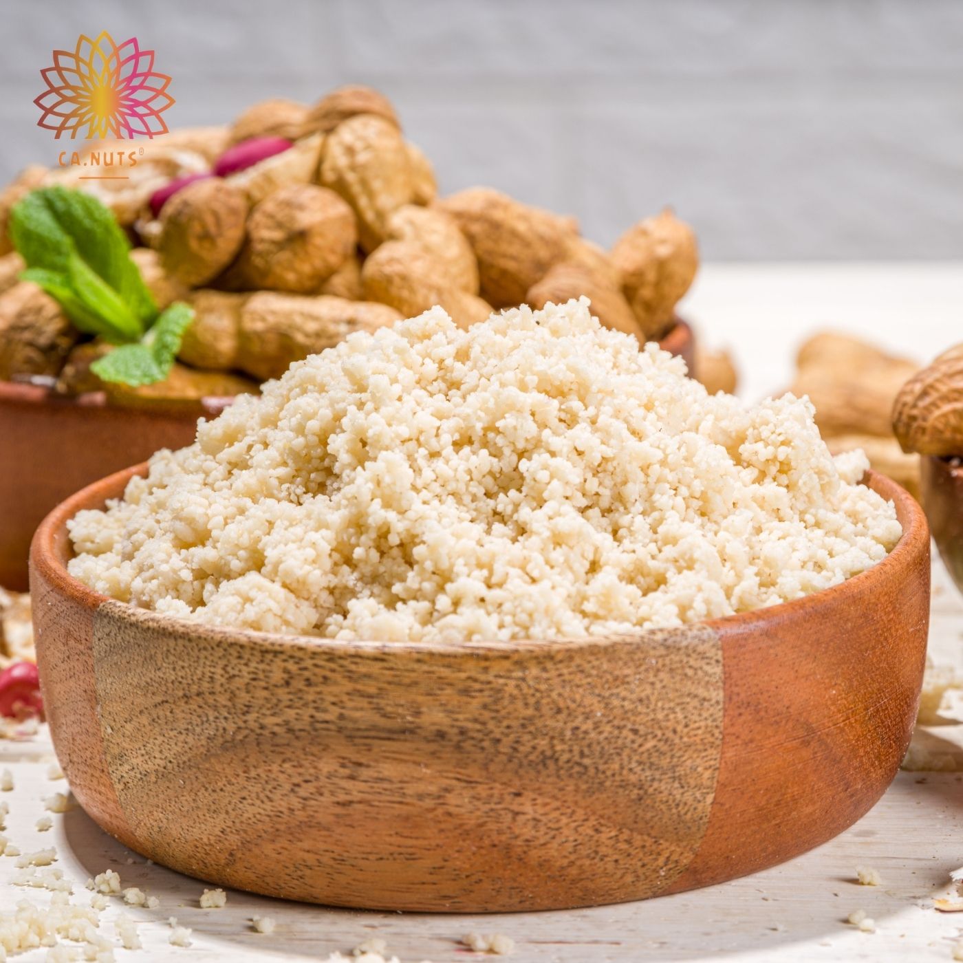 Farinha de Amendoim Torrada Premium