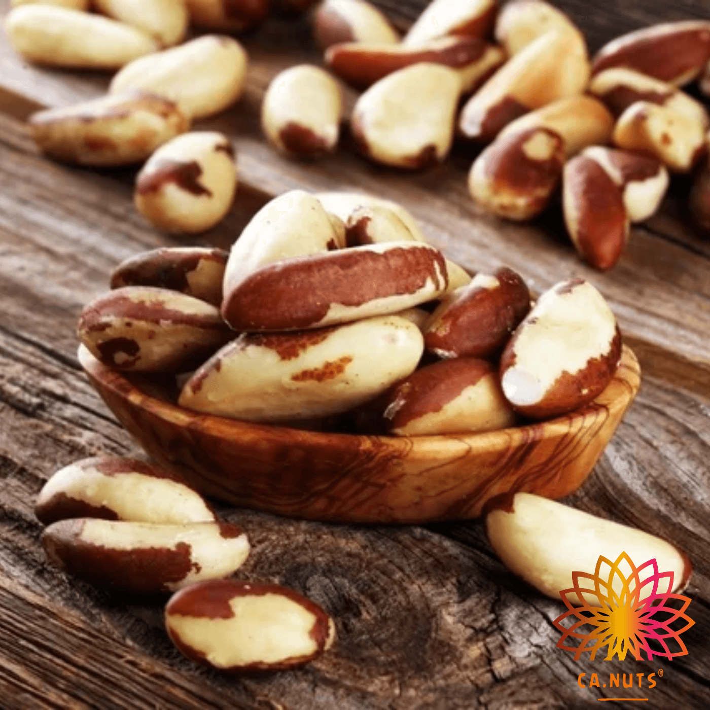 Castanha do pará inteira sem casca média Ca.Nuts | Snacks Naturais e Saudáveis - Ca.Nuts