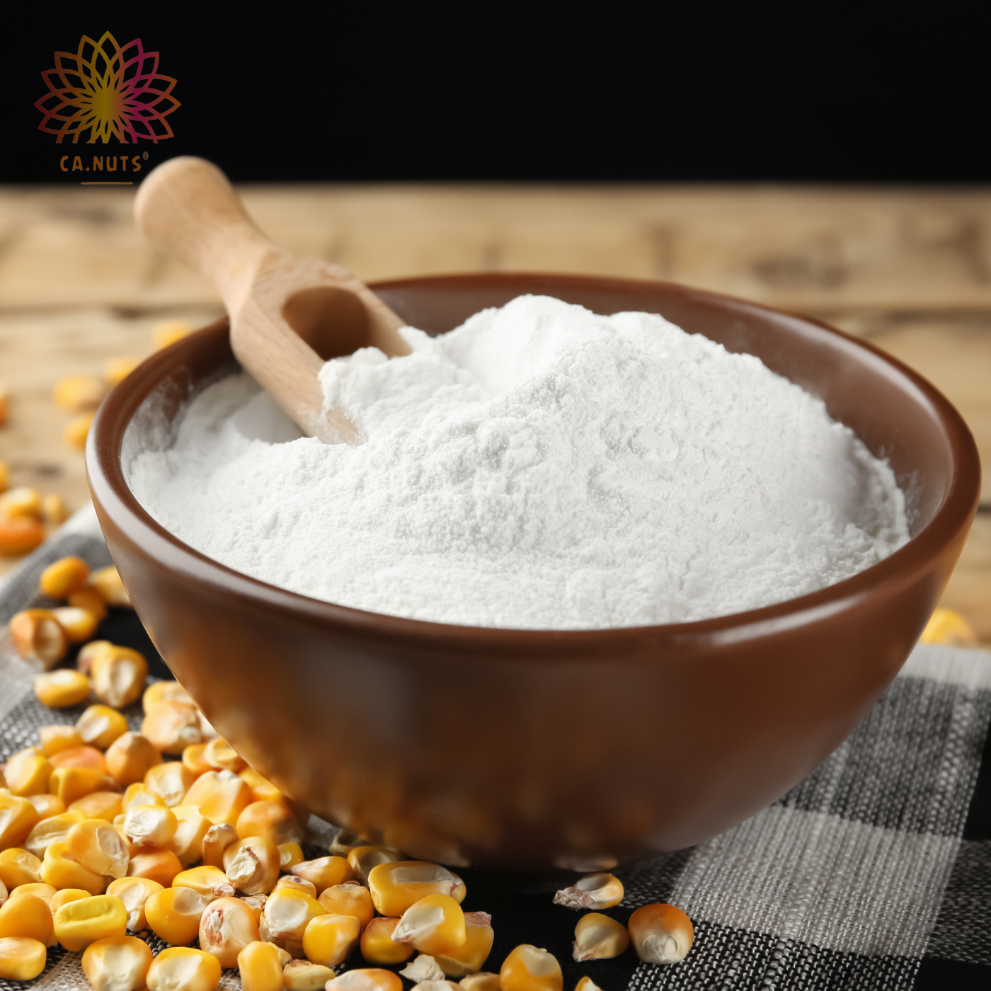 Amido de Milho Premium Ca.Nuts I Linha Farinhas Saudáveis