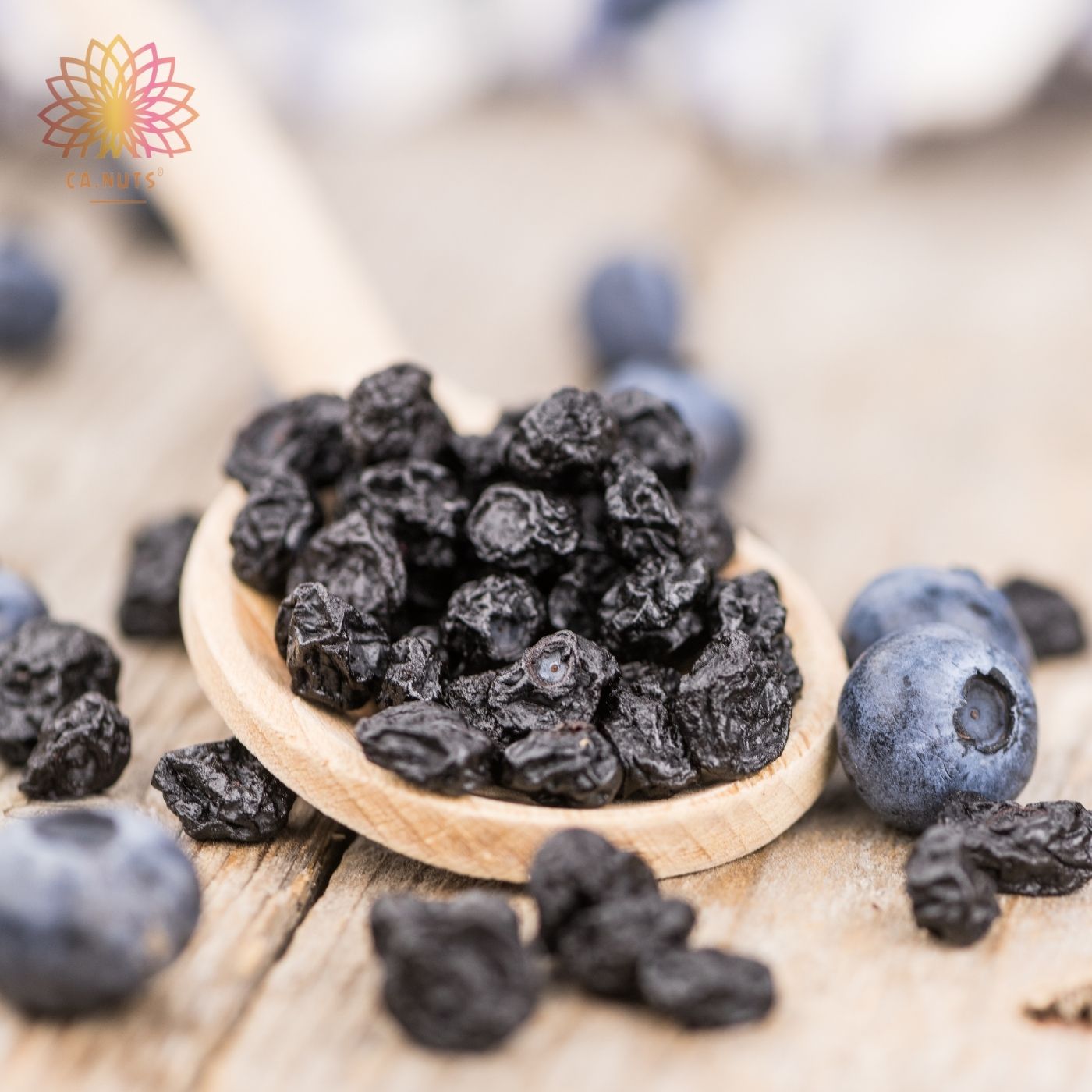 Blueberry Desidratado (mirtilo) Ca.Nuts | Blueberries desidratados