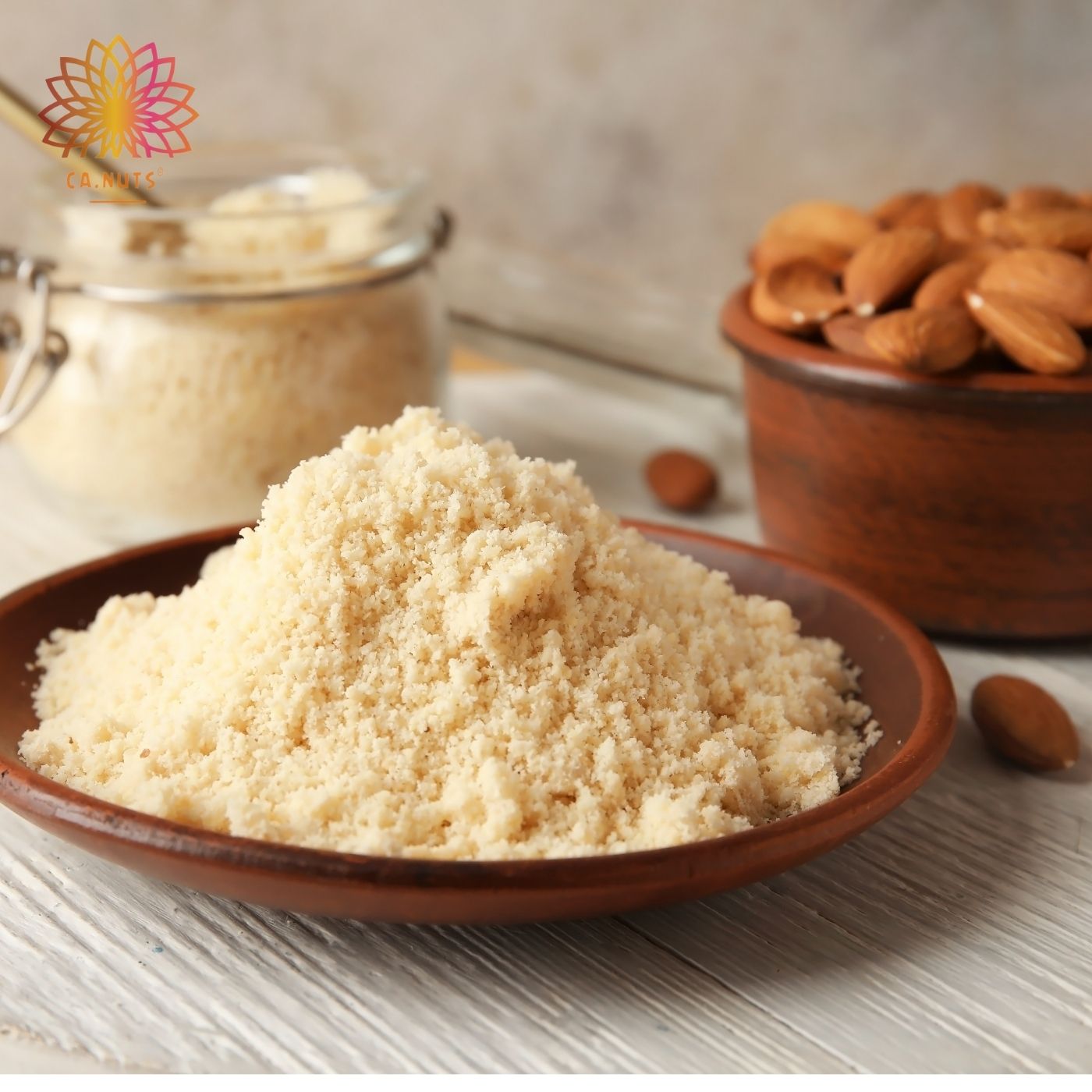 Farinha de amêndoa premium pura