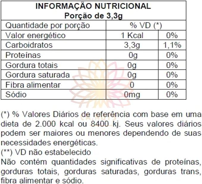 Eritritol puro premium - Adoçante natural - Ca.Nuts