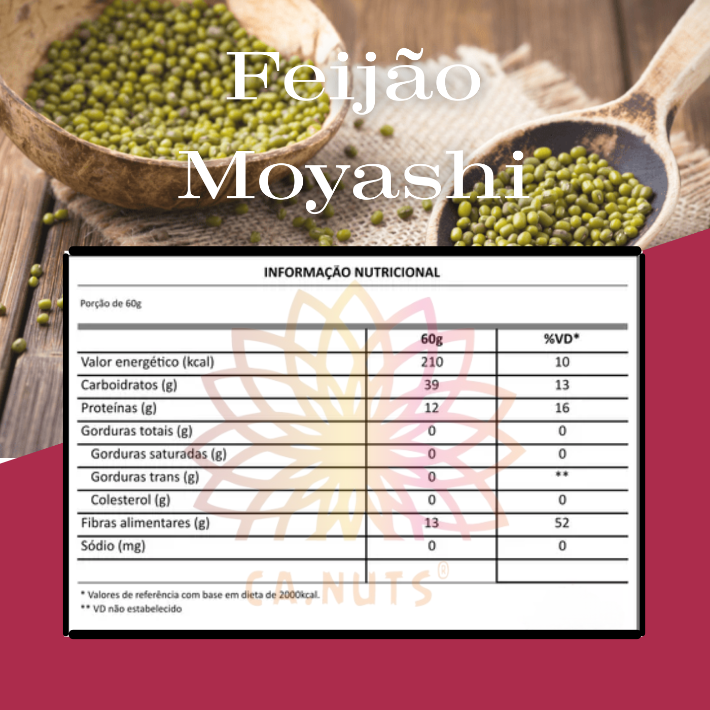 Feijão Moyashi Ca.Nuts Premium