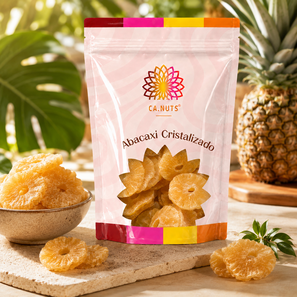 Abacaxi Cristalizado Premium Ca.nuts