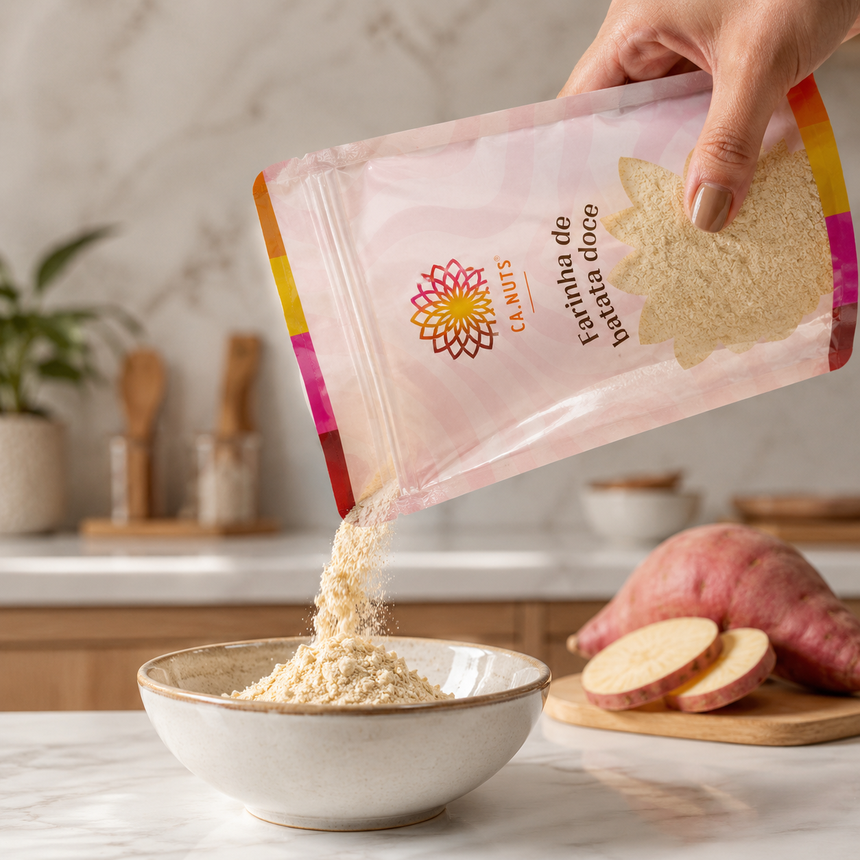 Farinha de Batata Doce Premium Ca.Nuts