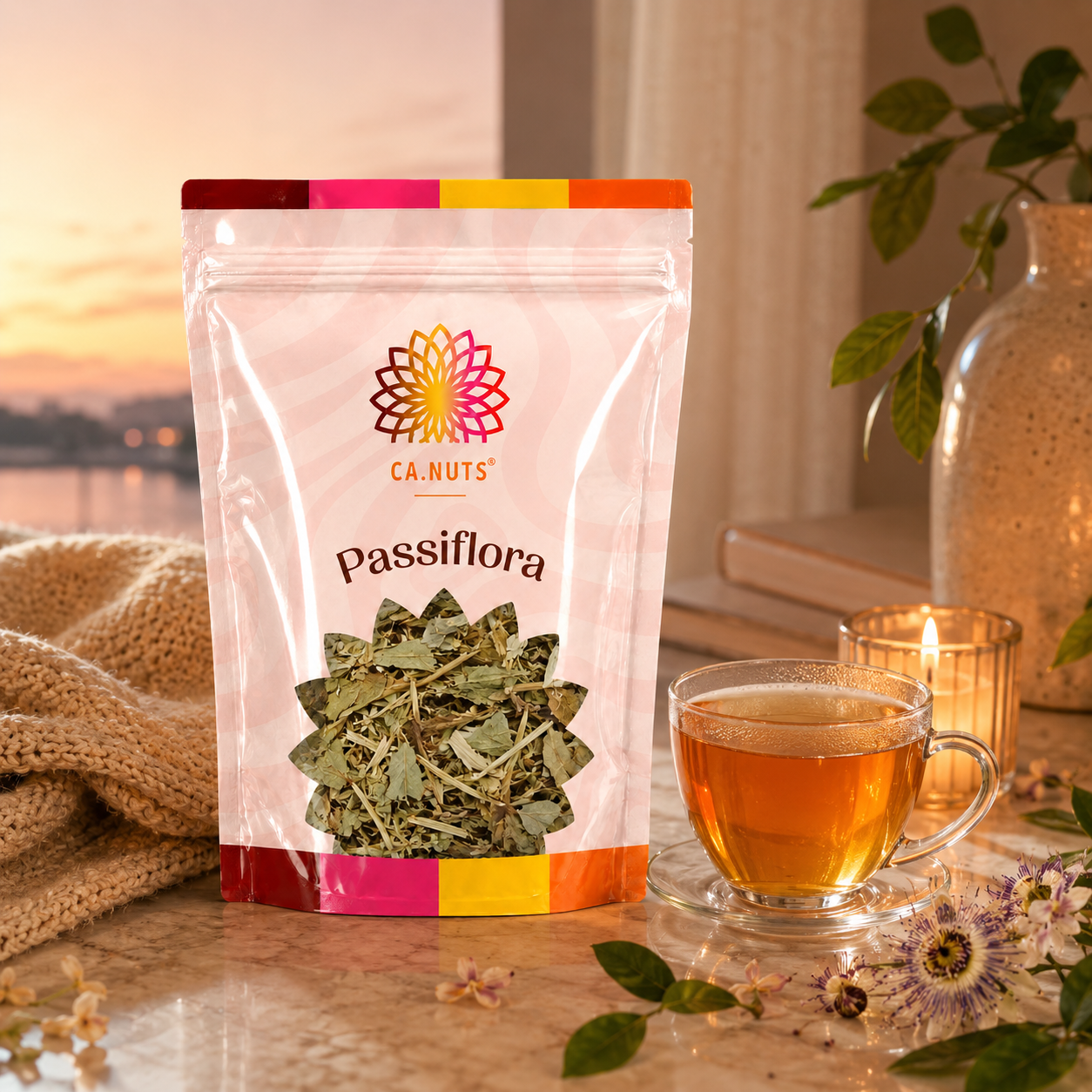 Chá de Passiflora Premium Ca.Nuts