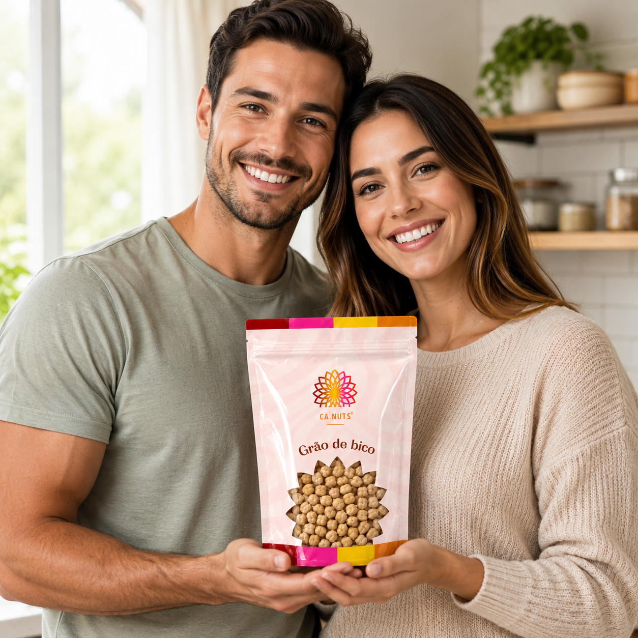 Grão-de-Bico Premium Ca.Nuts I Linha de Grãos Ca.Nuts