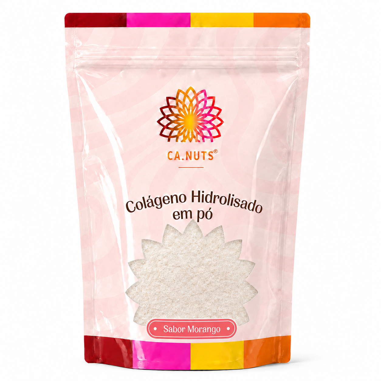 Colágeno Hidrolisado Sabor Morango Ca.Nuts