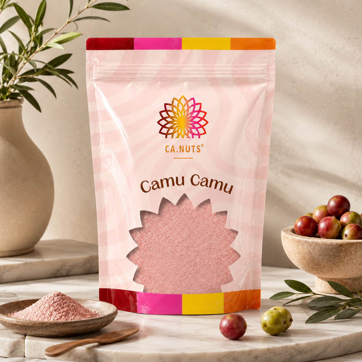Camu camu extrato em Pó Vitamina C Antioxidante Concentrado Ca.nuts