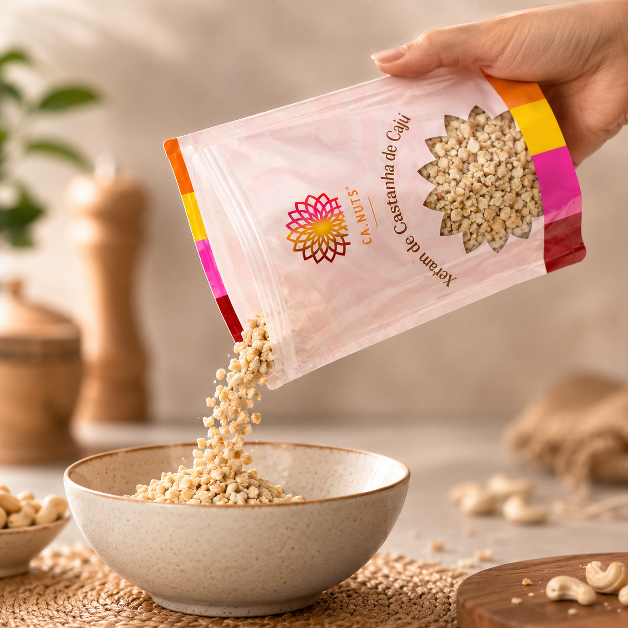 Xerém de Castanha de Caju Premium | Marca Ca.Nuts