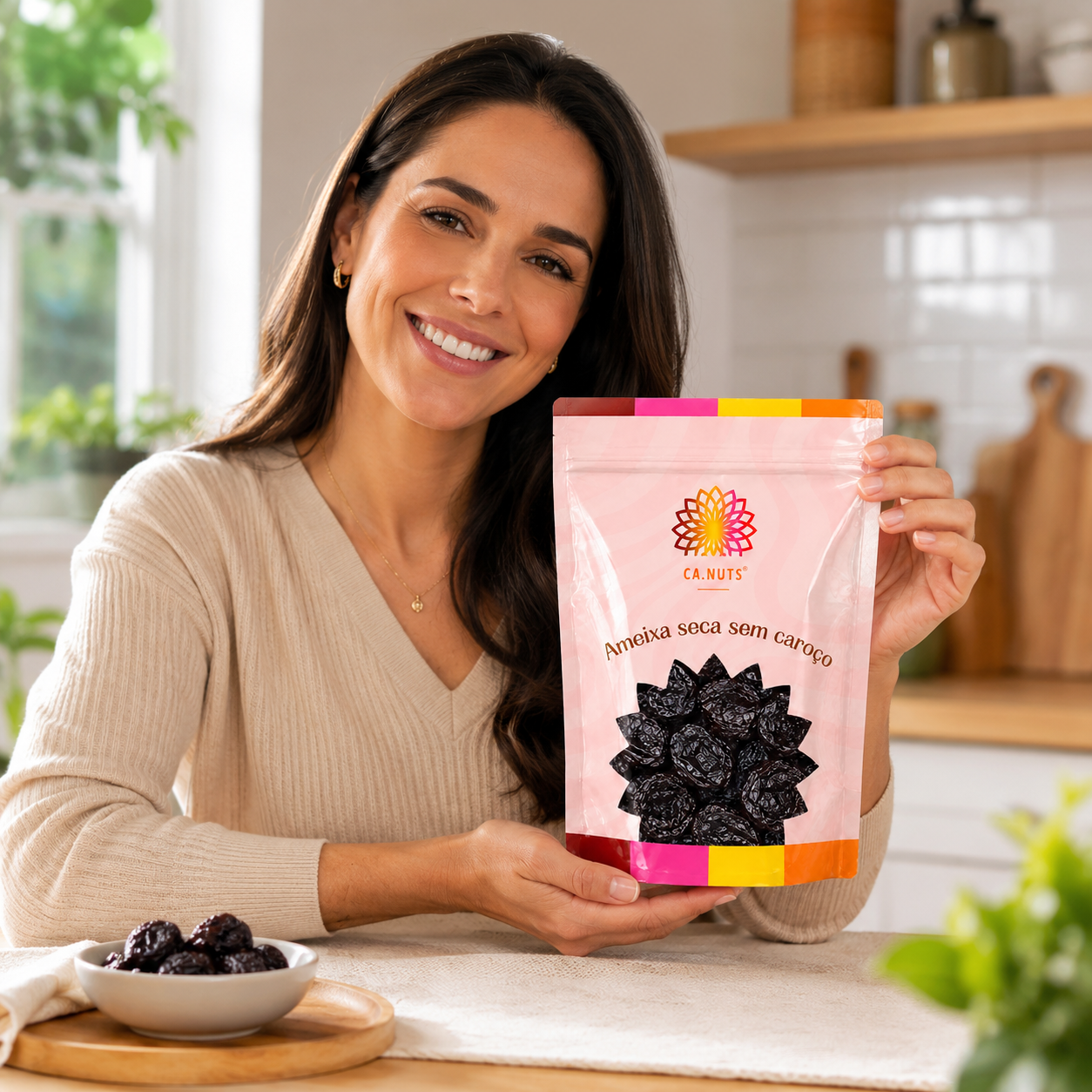 Ameixa Seca Sem Caroço Premium - Ca.Nuts