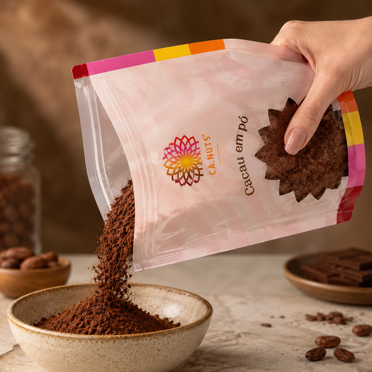 Cacau em pó premium puro natural | Ca.Nuts