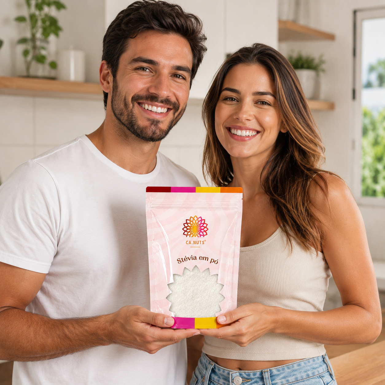 Stévia em Pó Premium Ca.Nuts | Linha especial de Adoçantes Naturais
