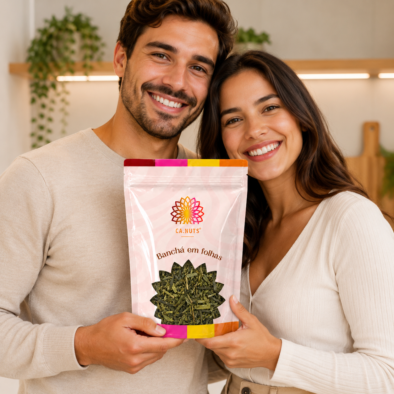 Chá Banchá em Folhas Ca.Nuts