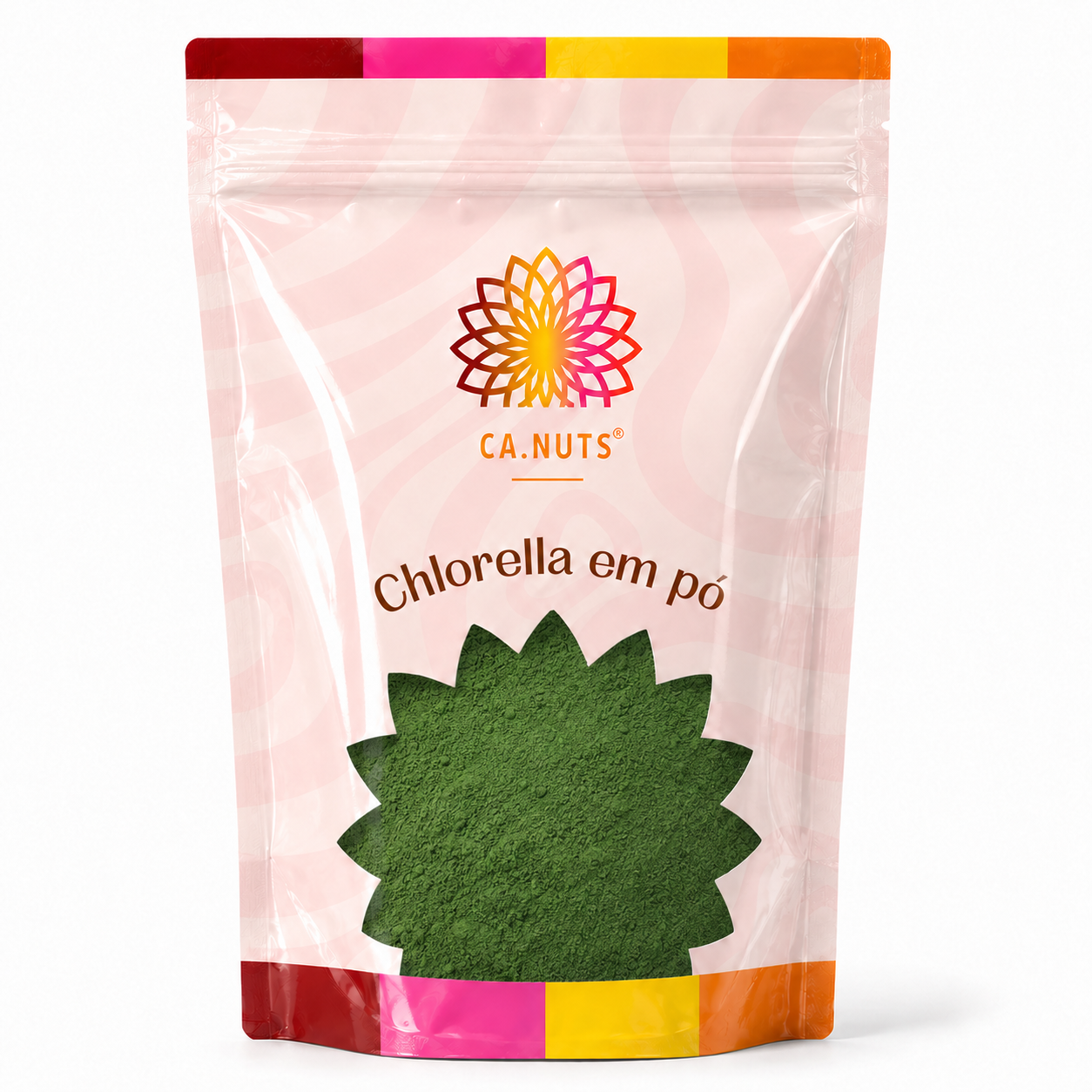 Chlorella em pó puro Premium Ca.Nuts