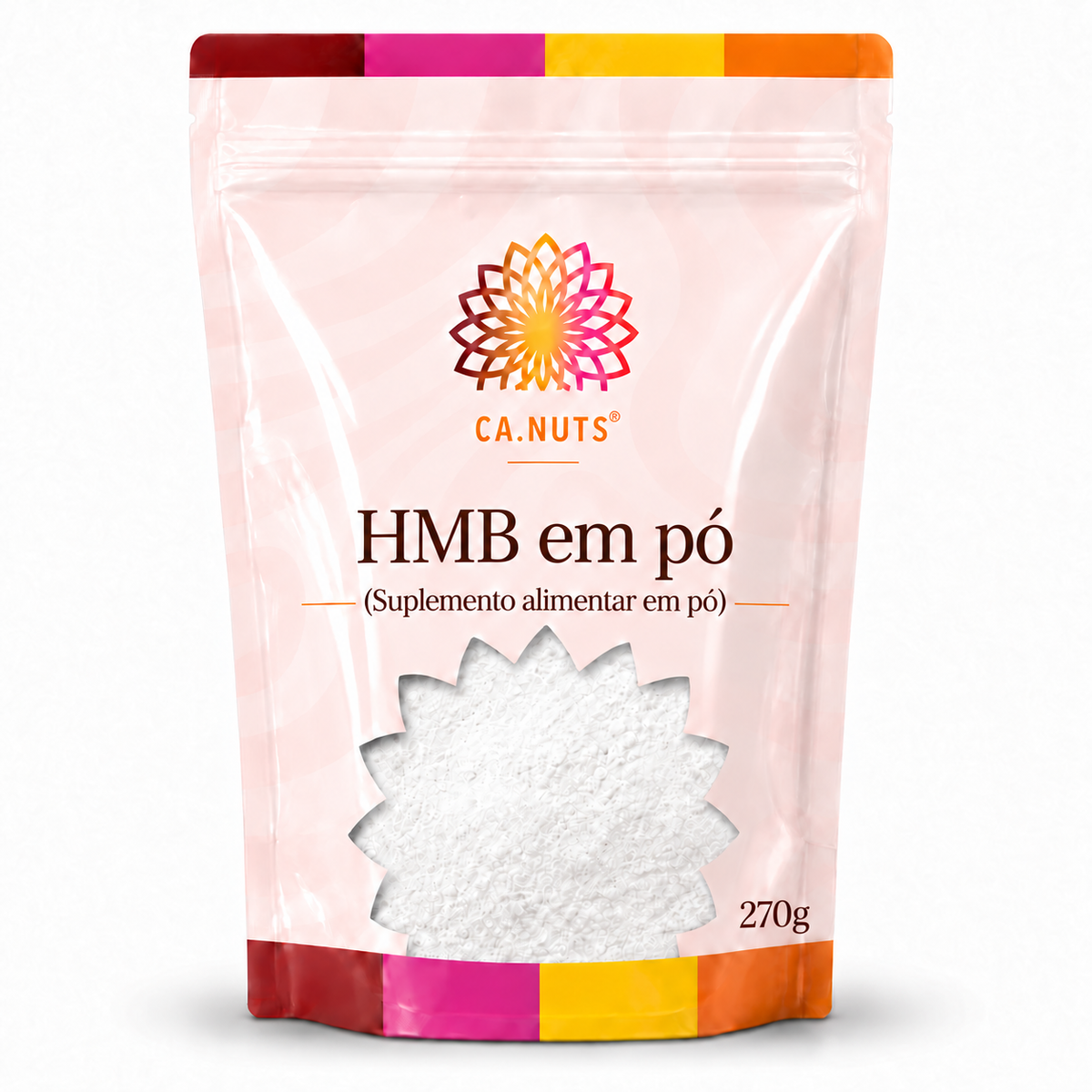 HMB em Pó CA.NUTS – Suplemento para Massa Muscular e Recuperação