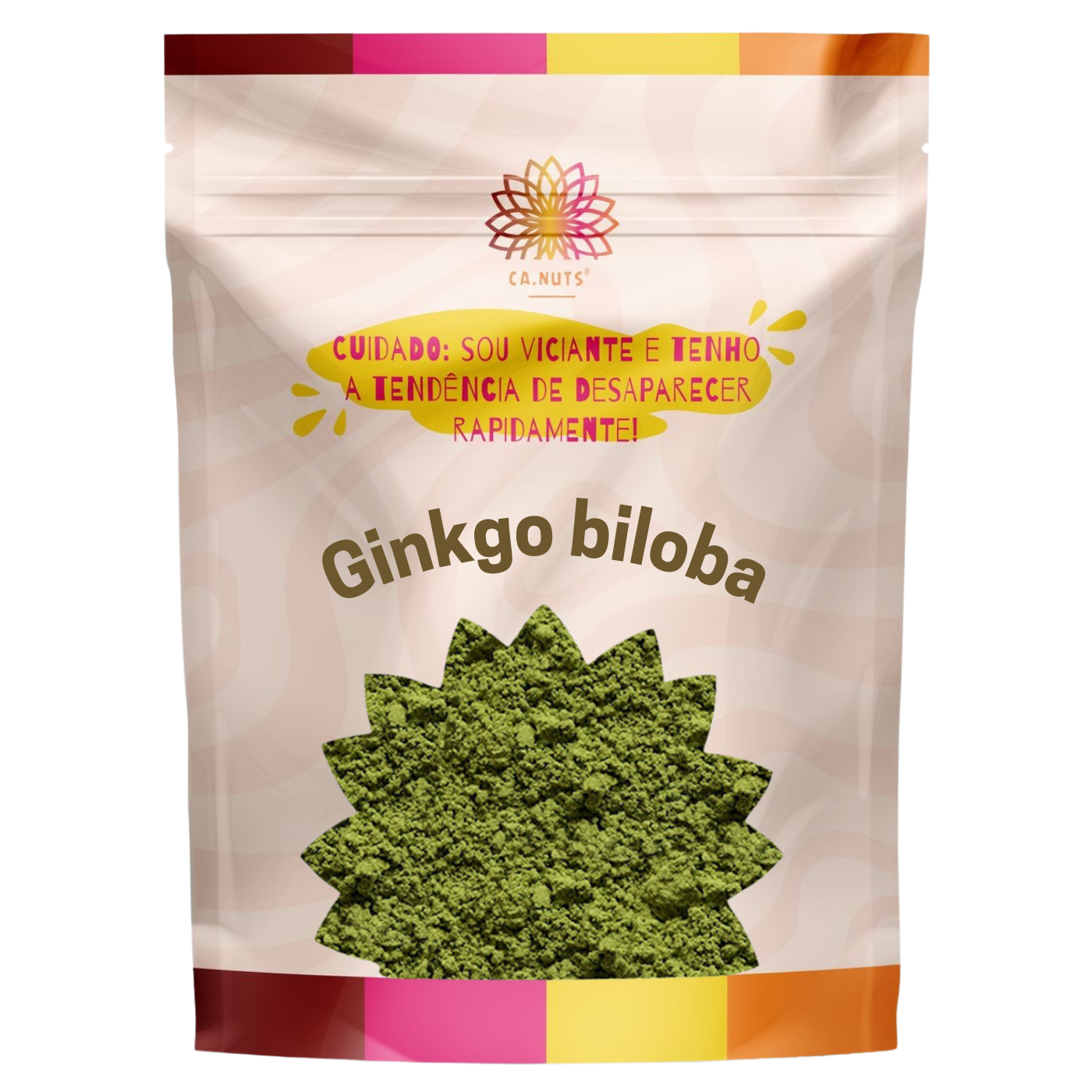 Chá de Ginkgo Biloba em Pó Premium | Suplementação Natural Ca.Nuts