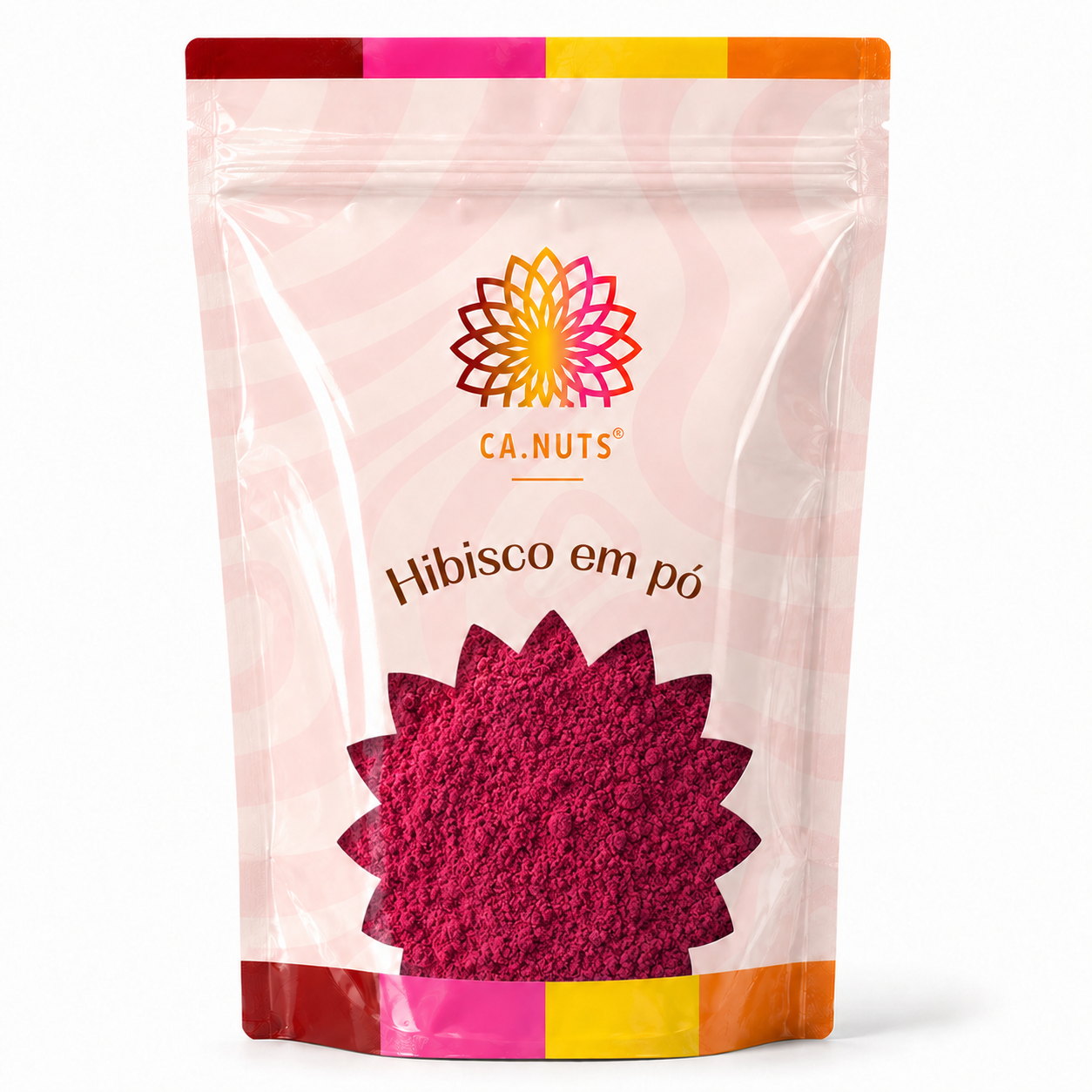Hibisco solúvel em pó puro Ca.Nuts | Chá hibisco
