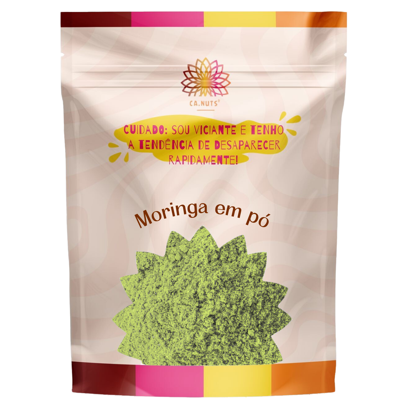Moringa em pó puro natural Ca.Nuts