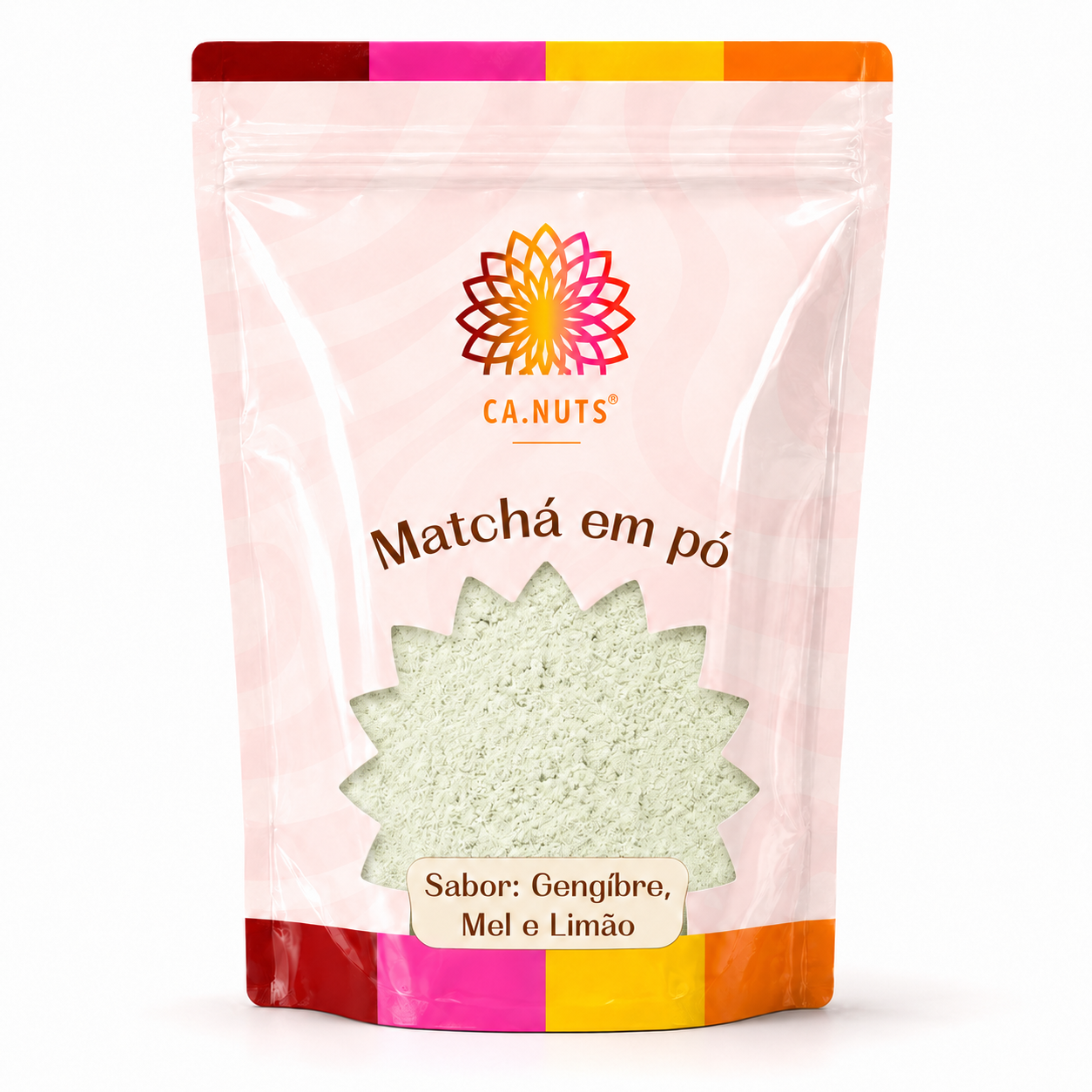 Matcha em pó solúvel (Gengibre, Mel e Limão) Premium Ca.Nuts