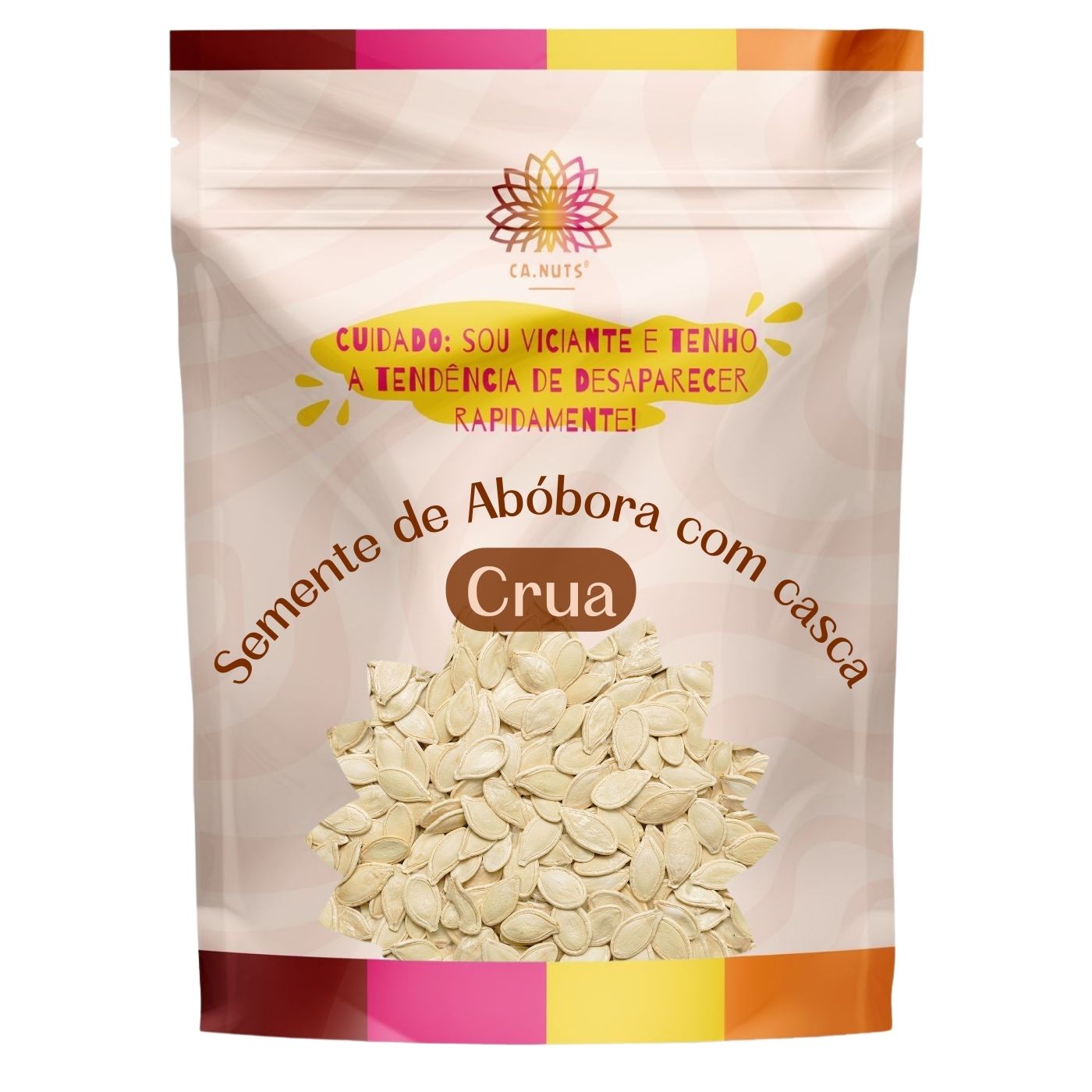 Semente de Abóbora com Casca Crua Premium Ca.Nuts