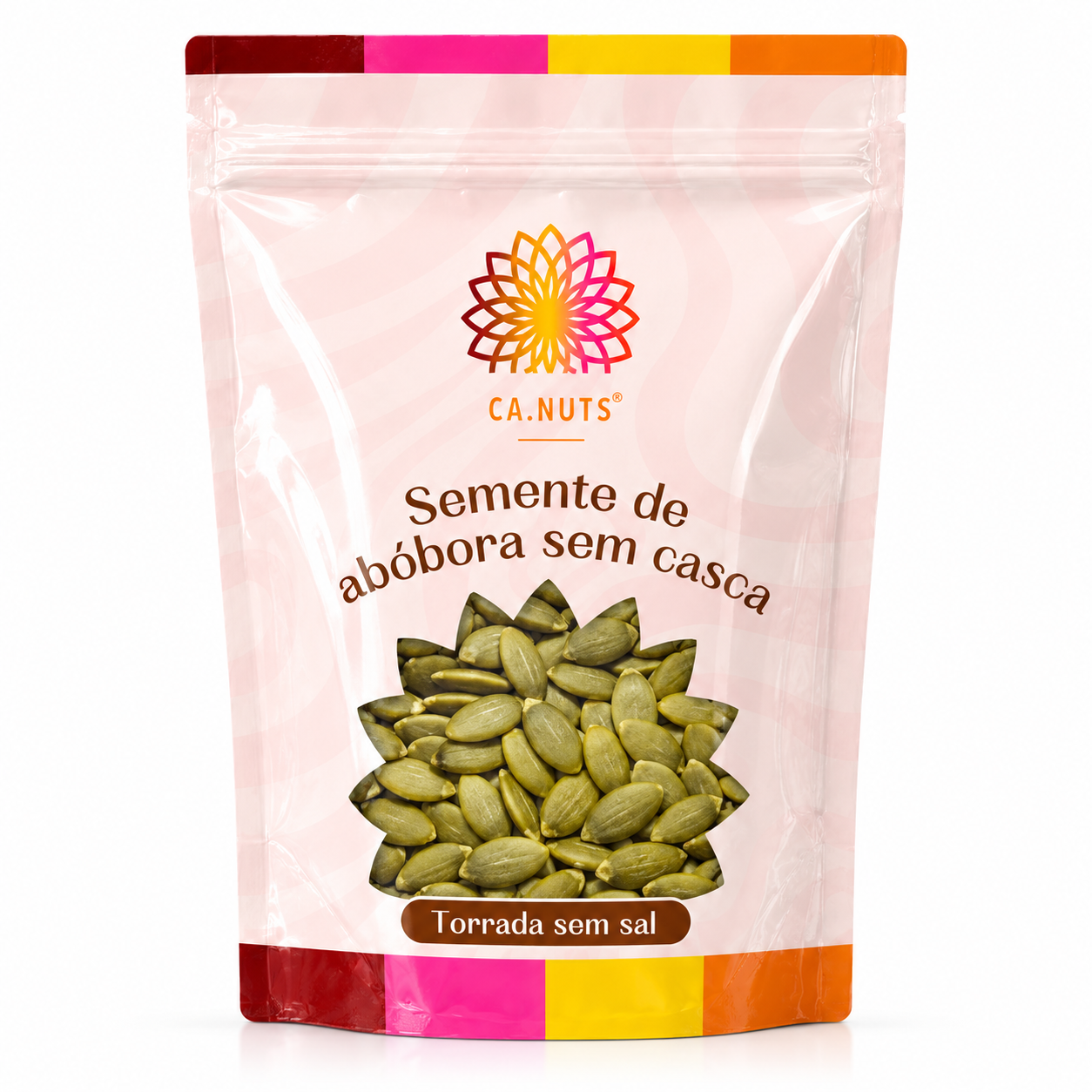 Semente de abóbora Torrada Sem Sal e Sem Casca