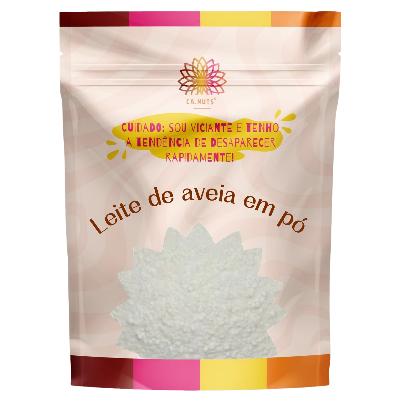 Leite de Aveia em Pó Solúvel Ca.Nuts – Natural, Vegano e Sem Lactose
