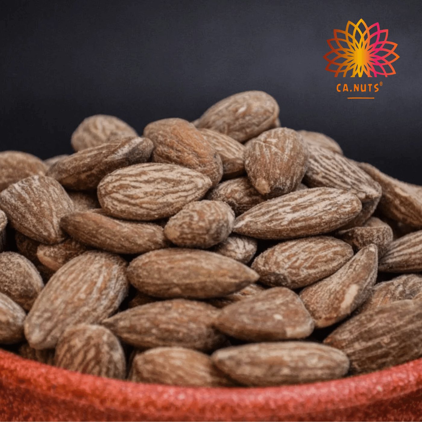 Amêndoa torrada e salgada e sem casca - Premium Ca.Nuts - Ca.Nuts
