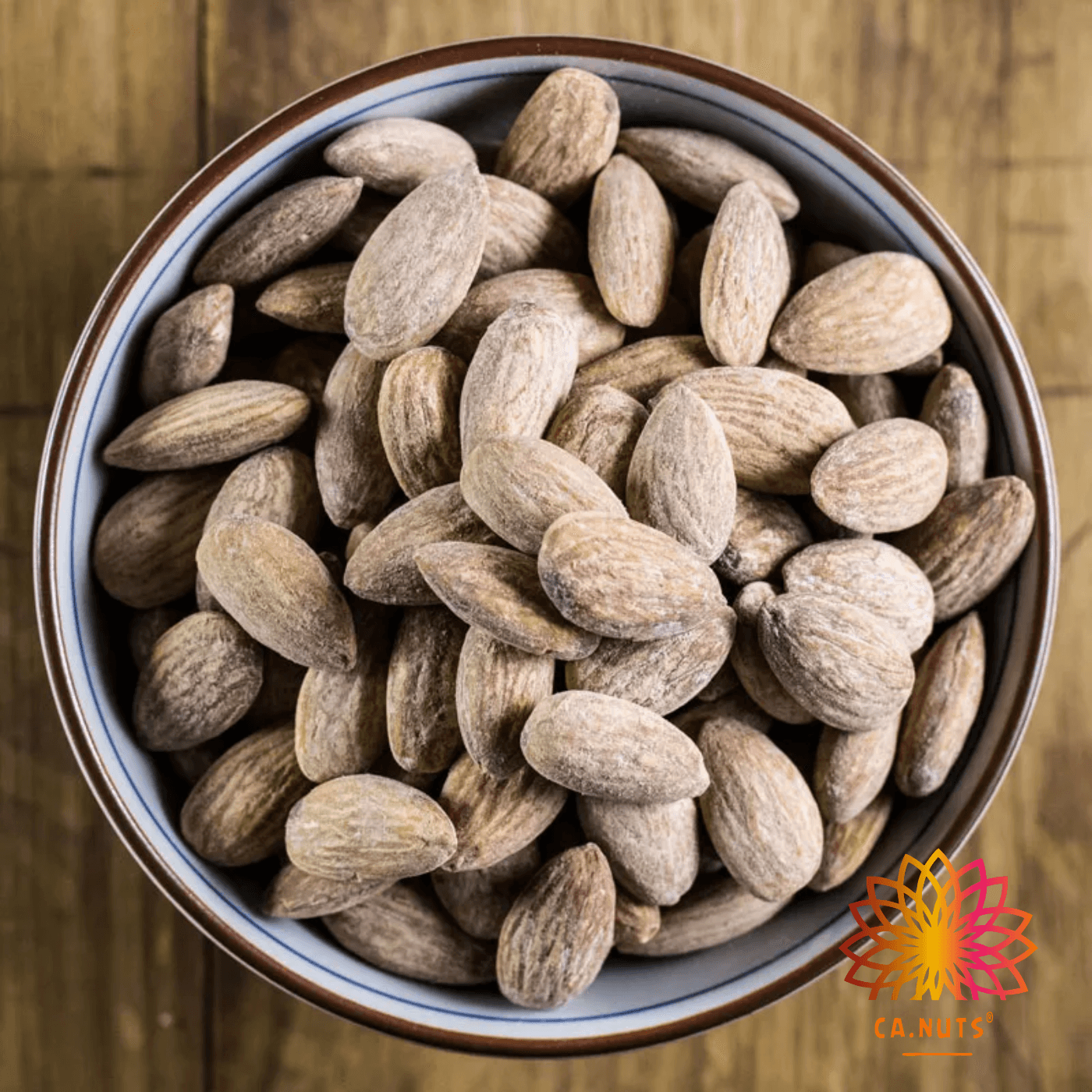Amêndoa torrada e salgada e sem casca - Premium Ca.Nuts - Ca.Nuts