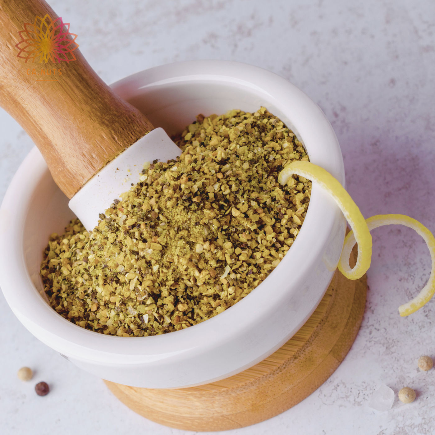 Lemon Pepper Premium Ca.Nuts | Linha especial Ca.Nuts