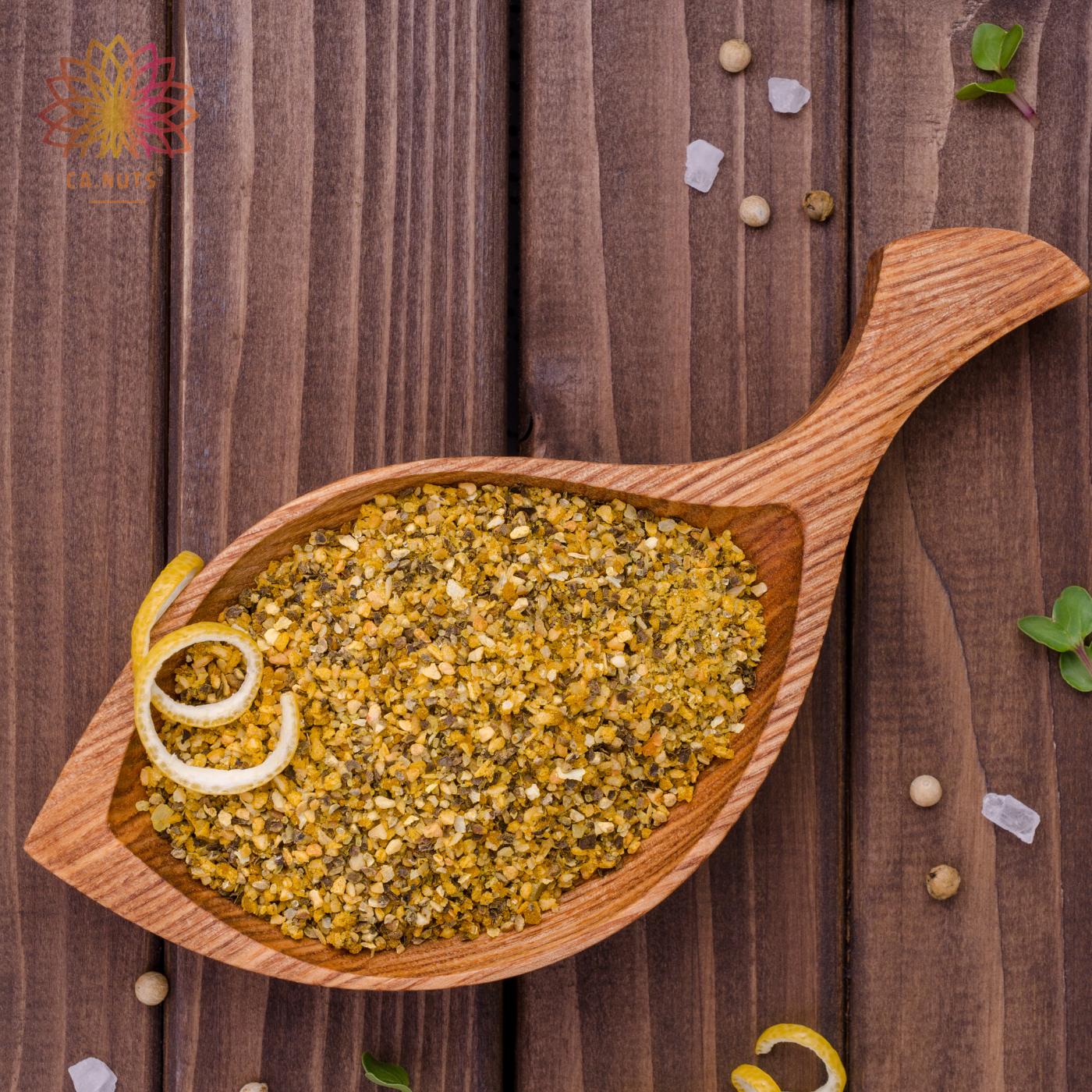 Lemon Pepper Premium Ca.Nuts | Linha especial Ca.Nuts