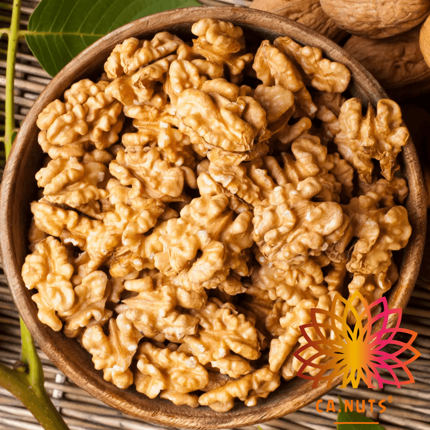 Nozes inteira mariposa sem casca extra light | Premium Ca.Nuts - Ca.Nuts