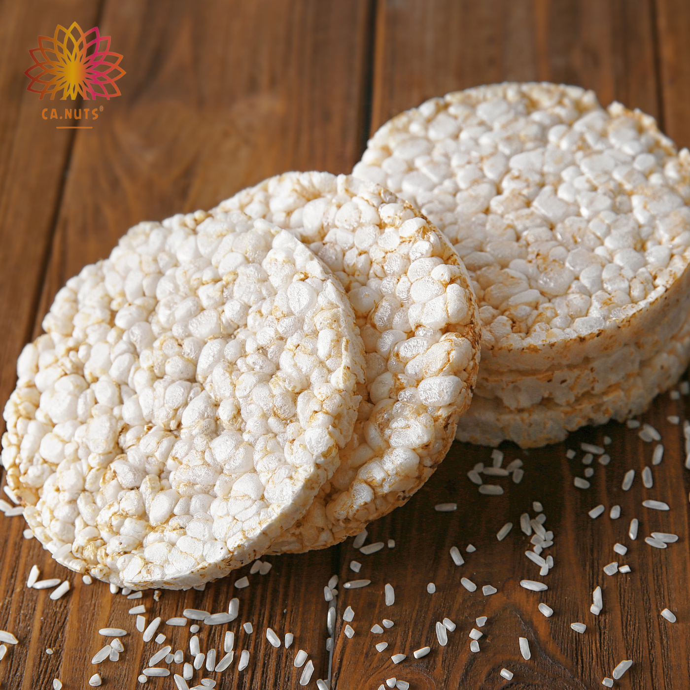 Biscoito de Arroz Premium Ca.Nuts