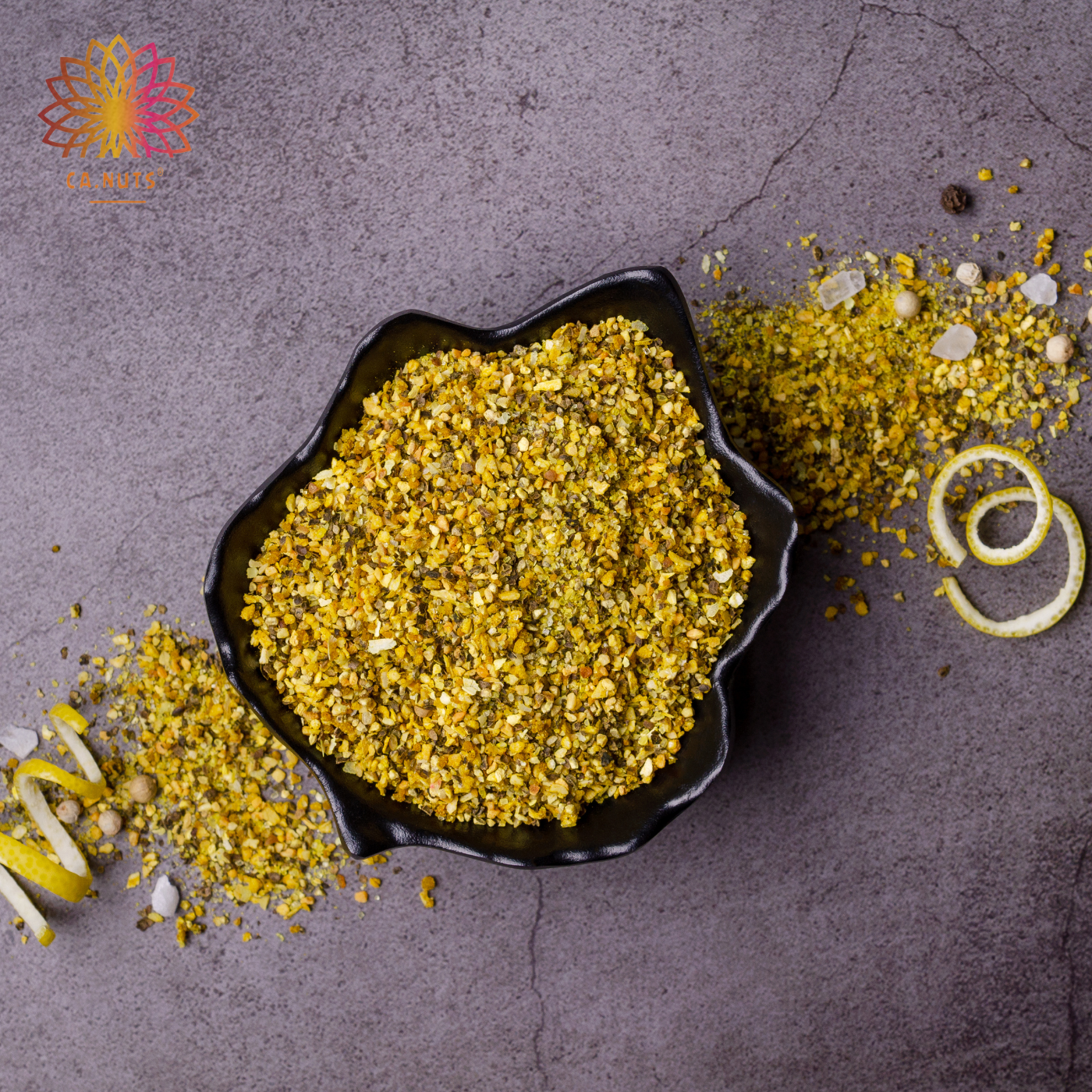 Lemon Pepper Premium Ca.Nuts | Linha especial Ca.Nuts