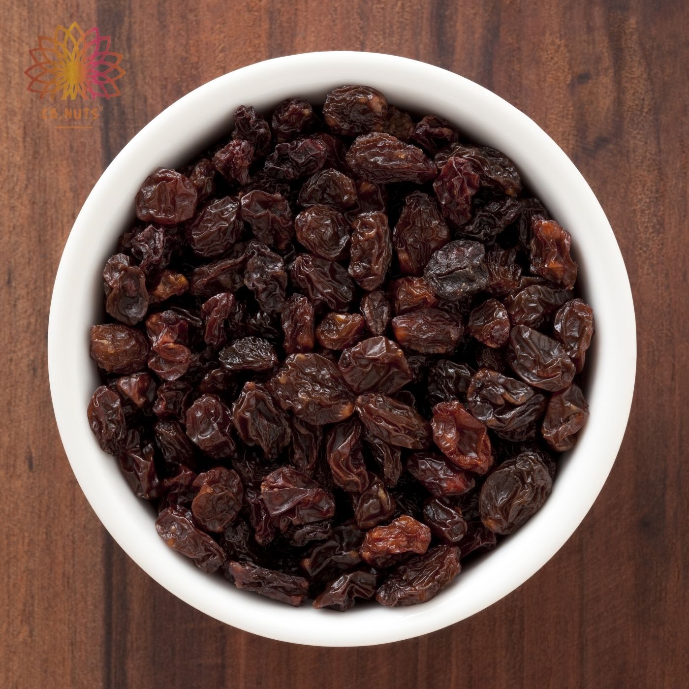 Premium seedless black raisins