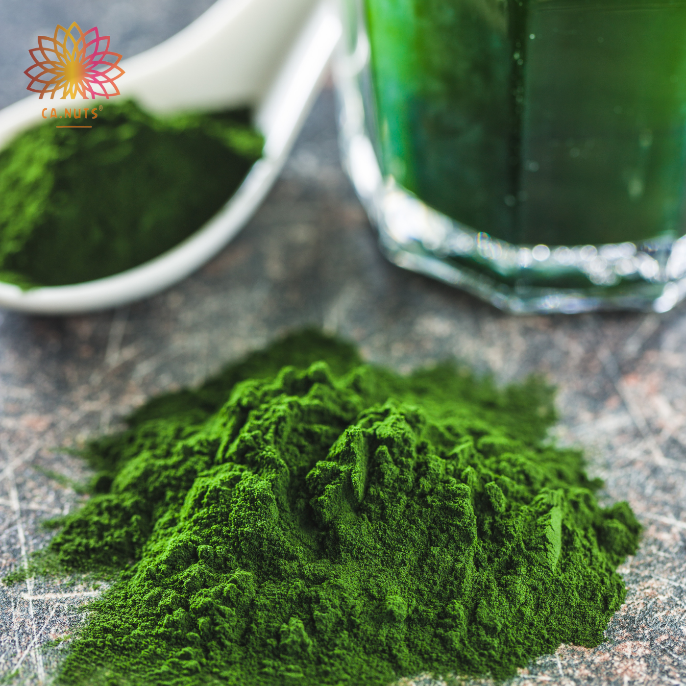 Chlorella em Pó Premium Ca.Nuts Special Edition