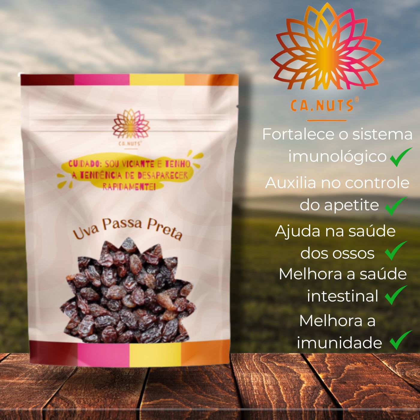Premium seedless black raisins