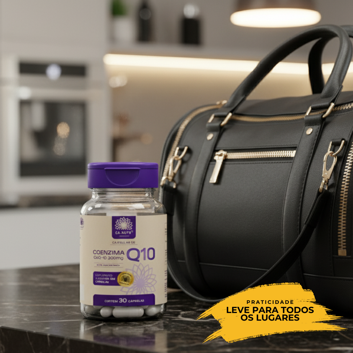 Coenzima Q10 200mg Ca.nuts 30 Cápsulas - COQ10 Premium Ultra concentrado