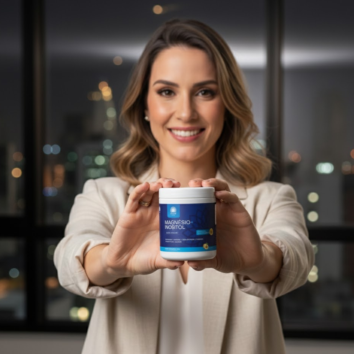 Magnésio e Inositol 300g Ca.nuts Sabor Maracujá | Magnésio, Inositol, Triptofano, Melatonina, Taurina e Glicina