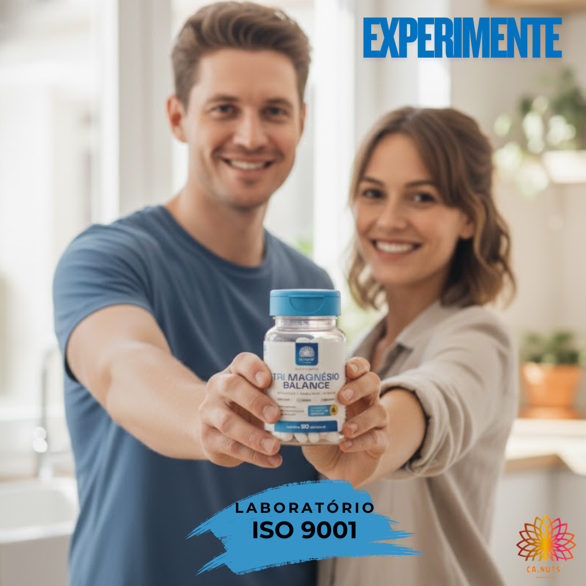 Tri Magnésio Balance Complex Ca.nuts - Dimalato, Bigliscinato e Taurato