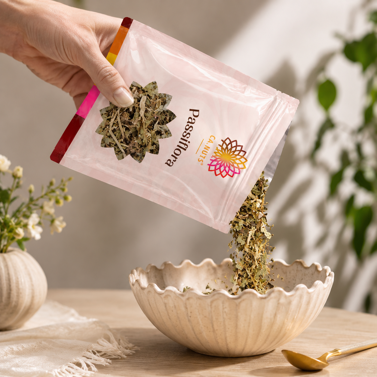 Chá de Passiflora Premium Ca.Nuts