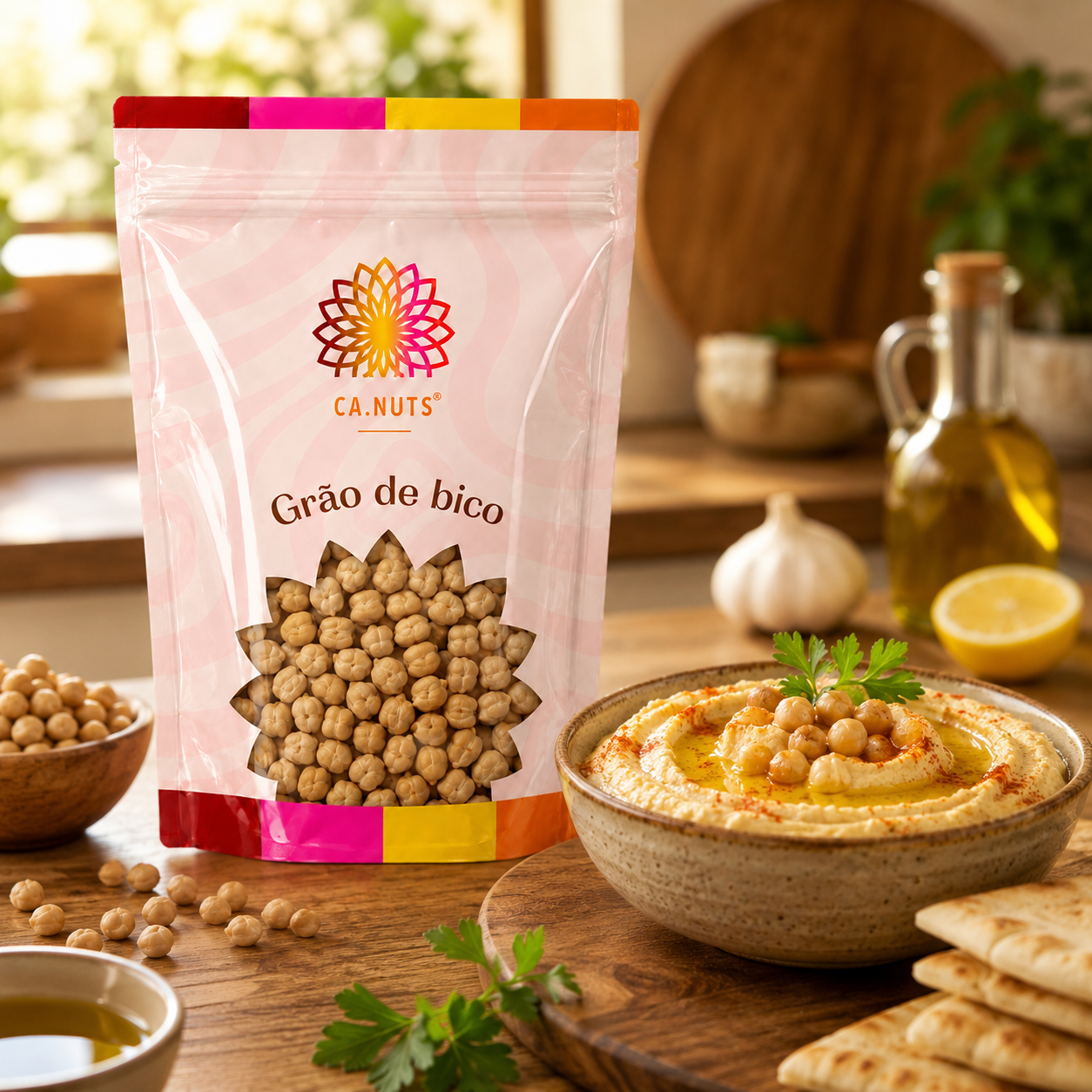 Grão-de-Bico Premium Ca.Nuts I Linha de Grãos Ca.Nuts