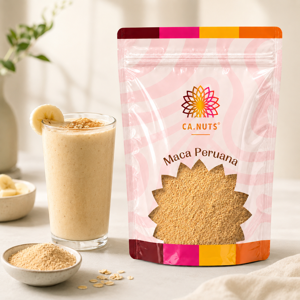 Maca Peruana em pó premium importada Ca.Nuts